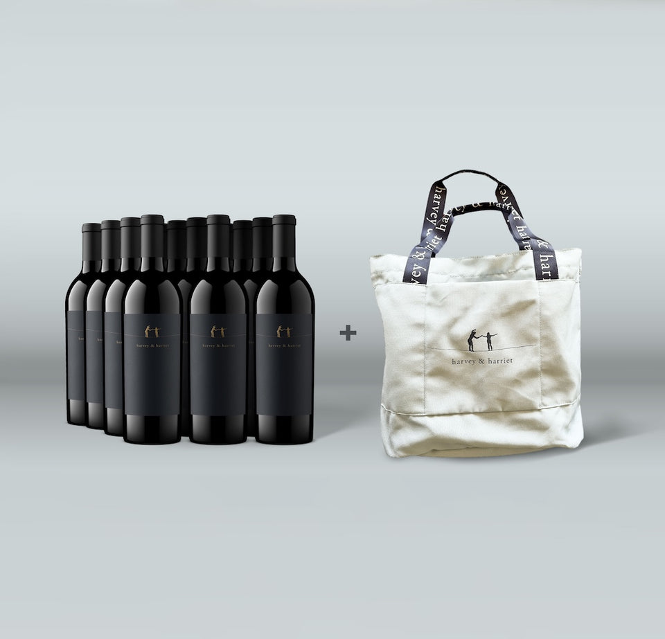 2023 Harvey & Harriet Red Blend Case + Tote