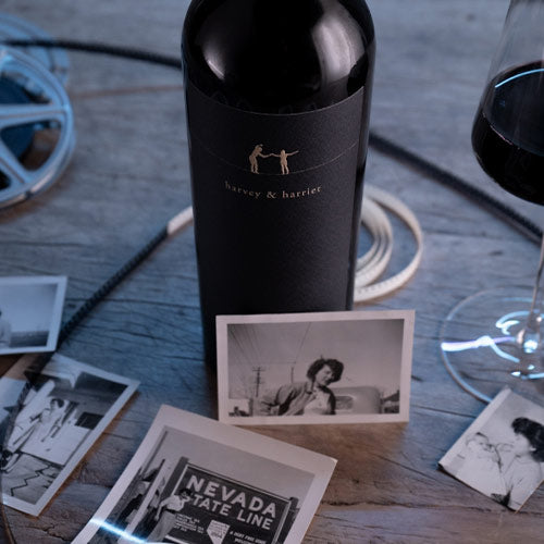 Harvey and Harriet wine with photos
